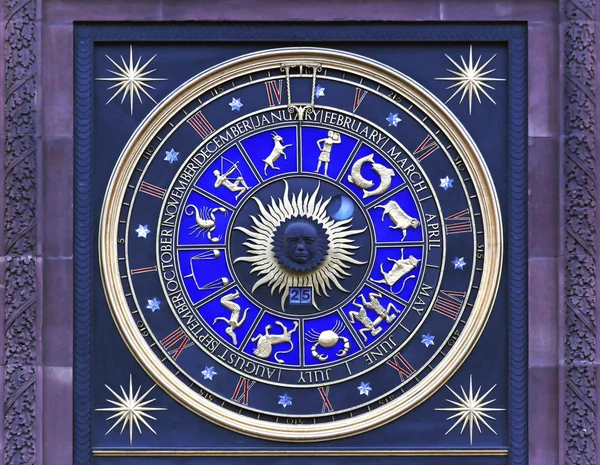 Zodiac klocka — Stockfoto