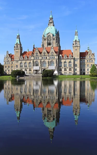 Neues Rathaus Hannover — Stockfoto
