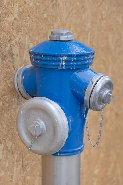 Fire Hydrant Water Pipe Valve Three Way Connection — Stock Photo, Image