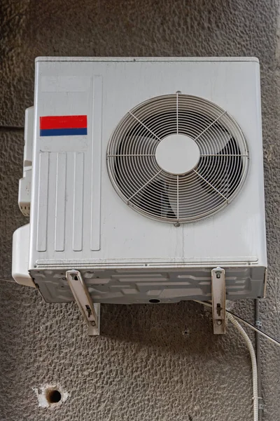 Hvac Unit Air Conditioner Wall — 스톡 사진