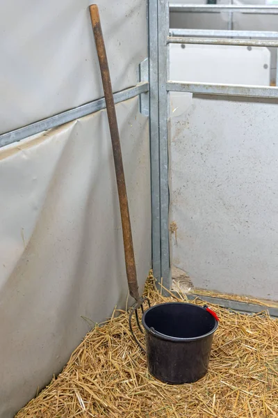 Hayfork Bucket Stables Farm — Stock Photo, Image