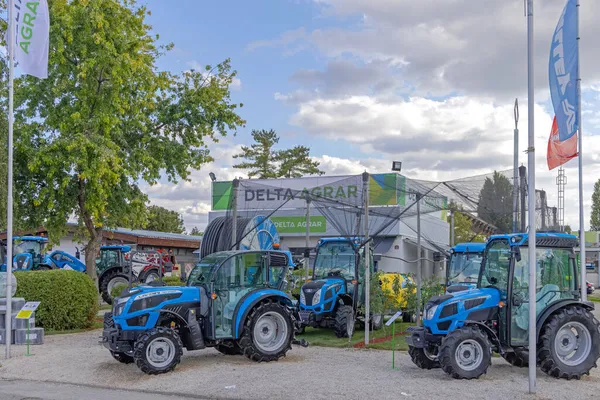 Novi Sad Servië September 2021 Landini Tractors Delta Agrar Booth — Stockfoto