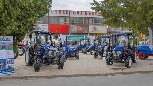 Novi Sad Serbien September 2021 Nya Lovol Traktorer Trgomen Expo — Stockfoto