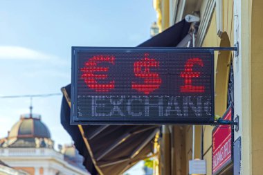 Büyük Liderlik Tabelası Seyahat Para Takas Ofisi