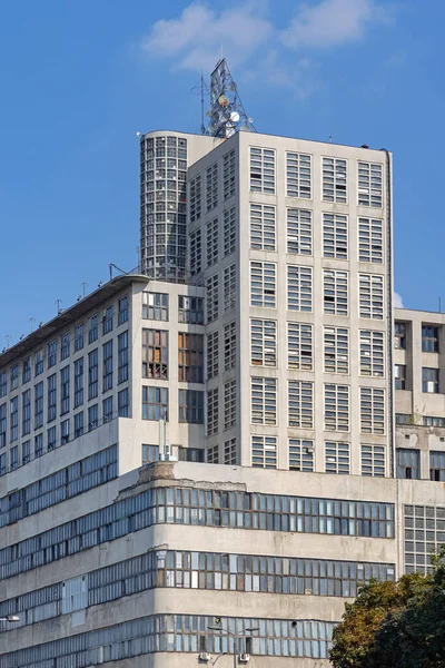 Заброшенное Промышленное Здание Типографии Белграде — стоковое фото