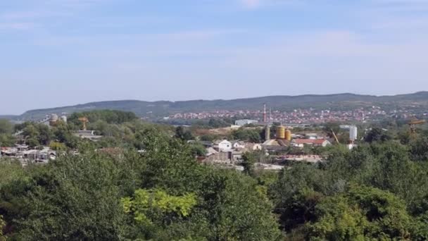 Pancevo Híd Duna Felett Kelet Belgrád Környéke Nyári Napon — Stock videók
