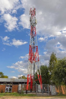 Mobile Phone Communication Wireless Internet Cell Tower Site Base Station