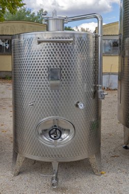 Big Cistern Tank Vinification İçecek Damıtma Malzemeleri
