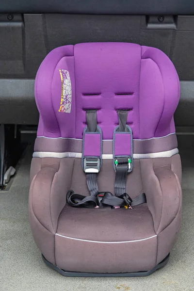 Child Safety Seat Restraint System Belts — Stock Photo, Image