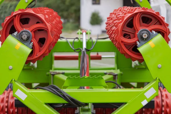 Cambridge Rollers Agricultura Fazenda Máquina Trailer Equipamento — Fotografia de Stock