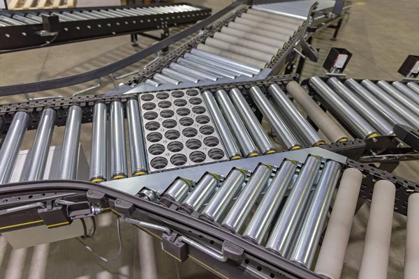 Conveyor Rollers Changable Transfer Omni Wheels — стокове фото