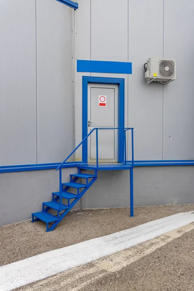 Stairs Entrance People Distribution Warehouse Building — Stock Photo, Image