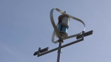 Rüzgar Türbini Elektrik Üreteç Yenilenebilir Enerji Dikey Eksen Gücü