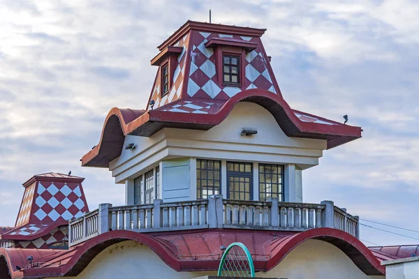 Dachkonstruktion Auf Dem Bauernmarkt Zeleni Venac Belgrad — Stockfoto