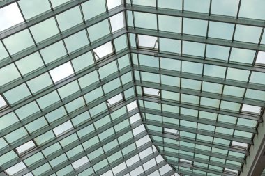 Renkli Yeşil Cam Çatı Pencereleri Çatı Tavanı