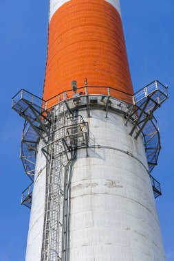 Uzun Sanayi Baca Yapısı Çelik Platformu