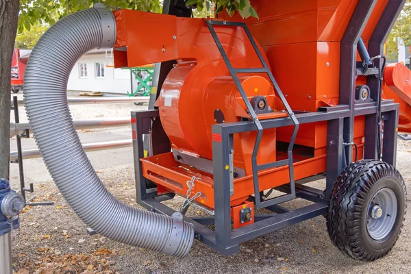 Ventilador Folhas Ventilador Equipamento Agrícola Vácuo Reboque — Fotografia de Stock