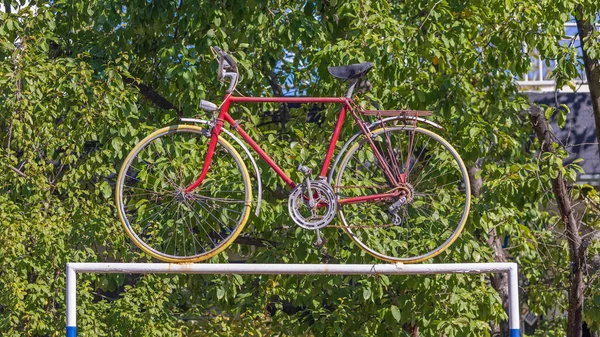 밖에서 자전거를 스포츠 — 스톡 사진