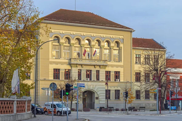 Cacak Serbia Noviembre 2021 Historic Building Secondary School Education Gymnasium —  Fotos de Stock