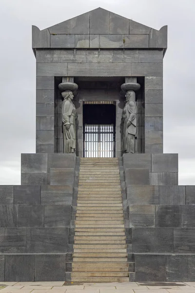 Belgrado Servië Oktober 2021 Het Monument Voor Onbekende Held Aan — Stockfoto