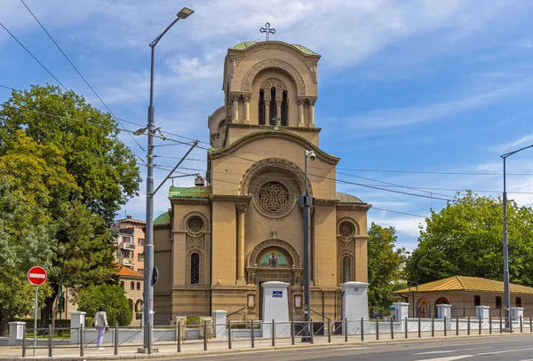 Belgrado Serbia Septiembre 2021 Iglesia Ortodoxa San Alejandro Nevski Belgrado — Foto de Stock