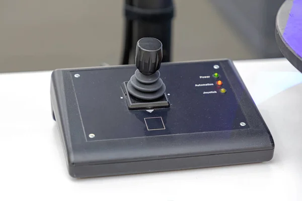 Joystick Maskin Exakt Kontroll — Stockfoto