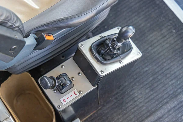 객차에서 변압기 손잡이 와변화 브래크 — 스톡 사진