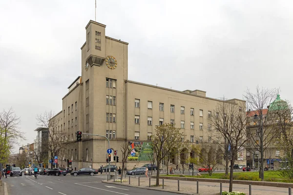 Belgrade Serbia March 2022 House Serbian Army Cultural Centre Building — Fotografia de Stock