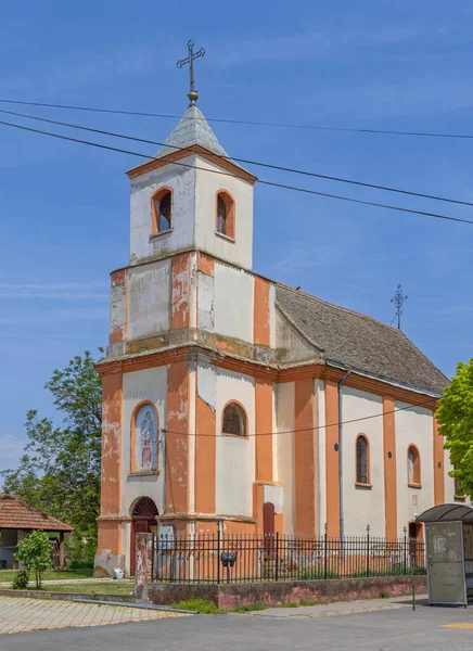 Iglesia Ortodoxa Del Santo Arcángel Gabriel Popinci Village — Foto de Stock