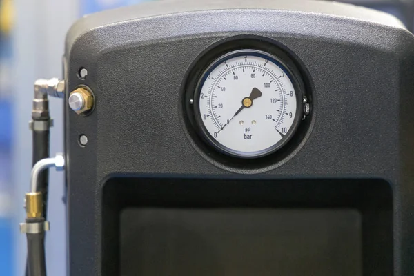 Psi Bar Pressure Gauge Scale Compressor — Fotografia de Stock