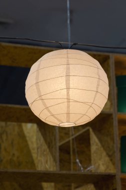Beyaz Kağıt Asma Fener Işığı Ev Dekorasyonu
