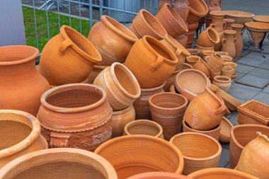 Toprak takımı çömlek sürahileri Terracotta vazoları çeşitlilik boyutu şekil