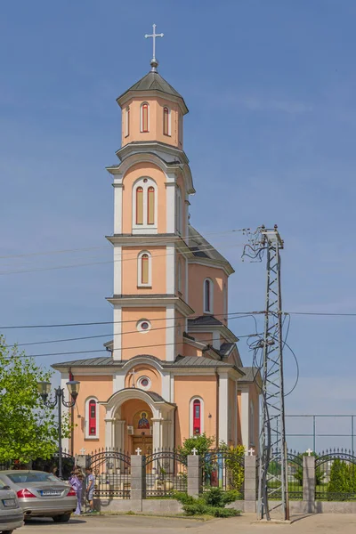 ノヴァパゾヴァ セルビア 2022年5月8日 一般の教会Sisoje Great Njegoseva Street Town Centreに位置 — ストック写真