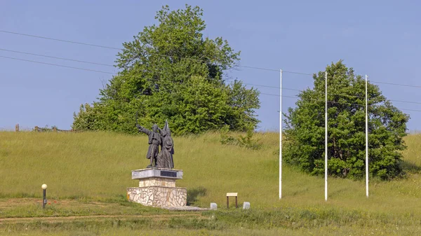 Gornji Milanovac Sırbistan Mayıs 2022 Takovo Anıt Par Tarihi Tarihi — Stok fotoğraf