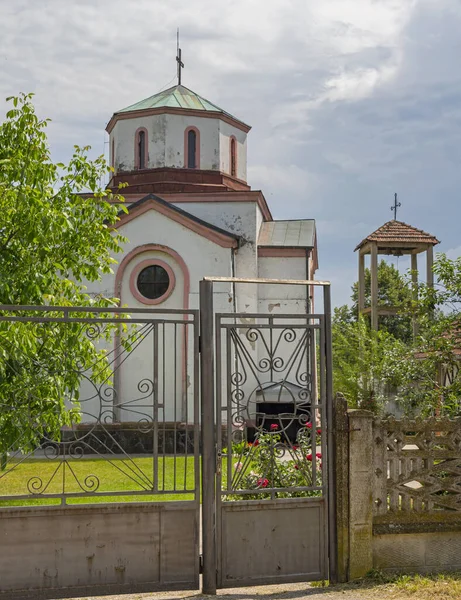 Kościół Zanevac Zvezdan Koło Zajecar Zbudowany Dwunastowiecznej Wschodniej Serbii — Zdjęcie stockowe