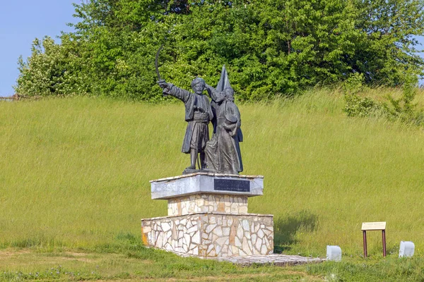 Gornji Milanovac Sırbistan Mayıs 2022 Takovo Anıt Par Tarihi Tarihi — Stok fotoğraf