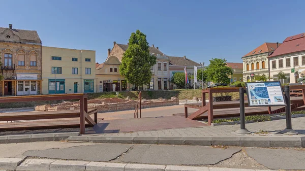 Sremska Mitrovica Serbia July 2022 Historic Place Landmark Wheat Market — Foto Stock