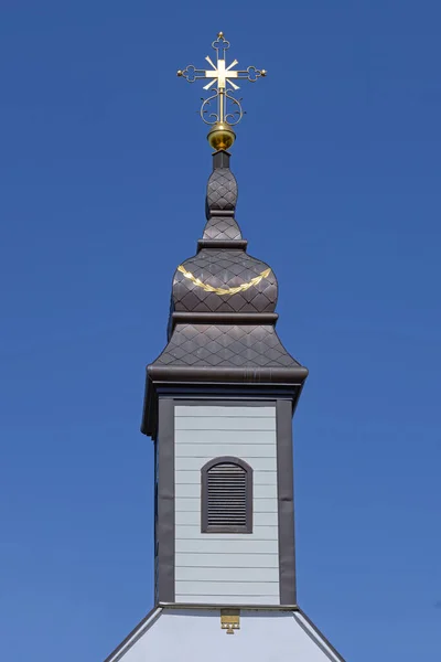 Serbian Orthodox Church Tower Archdeacon Saint Stefan Sremska Mitrovica — стокове фото
