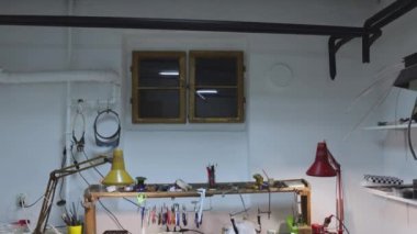 Çifte Çalışma Bench Yaratıcı Çalışma Aletleri Mücevher Üreticisi