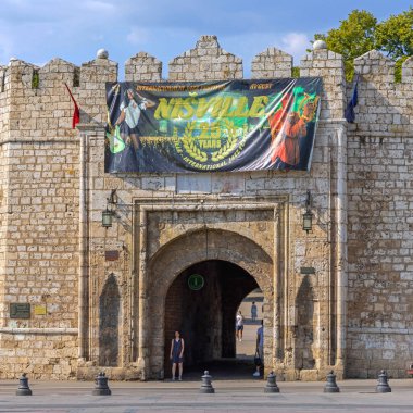 Nis, Serbia - August 04, 2022: Jazz Music Festival Nisville at Old Fortress in City Centre.