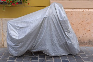 All Season Waterproof Weather Cover Motorcycle Protection at Street