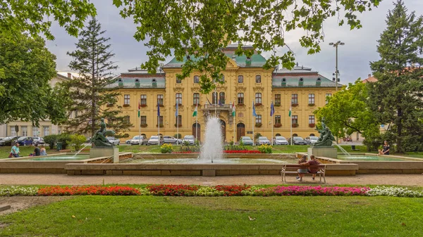 Szeged Hungary July 2022 Neo Baroque Town Hall Historic Building —  Fotos de Stock