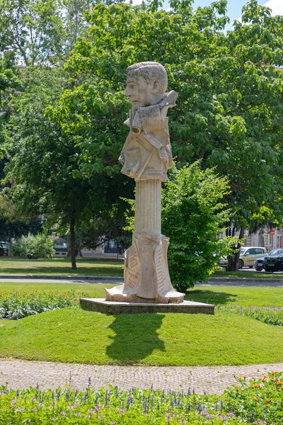 Szeged Hongarije Juni 2021 Standbeeld Van Klebelsberg Kuno Politicus Landmark — Stockfoto