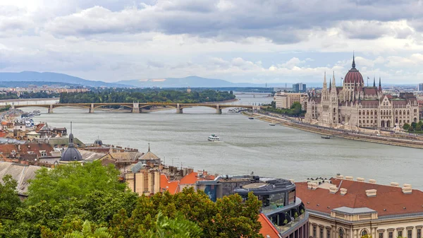 Margaretabron Över Donau Budapest Ungern — Stockfoto