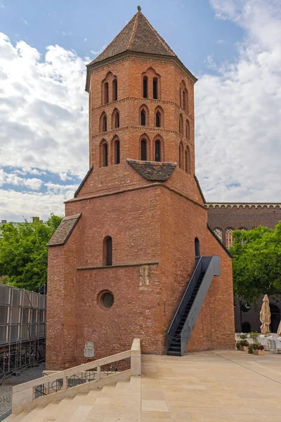 Demetrius Tower Oldest Building Landmark Szeged Hungary — Stock Photo, Image