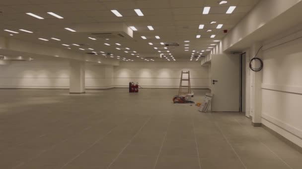 Nouveau Vide Grand Magasin Détail Espace Pan — Video