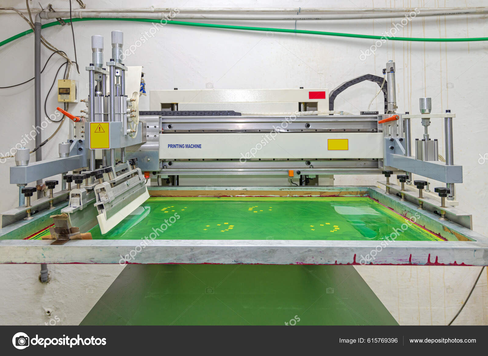 Automatic silk best sale screen printing machine