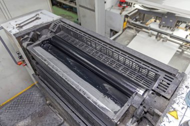 Siyah Yazdırma Mürekkebi Yazdırma Makinesi