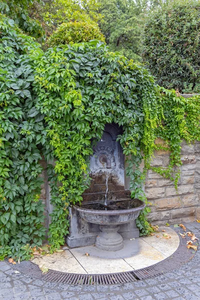 Boedapest Hongarije Juli 2022 Historische Gietijzeren Drinkfontein Schoon Water Fountain — Stockfoto