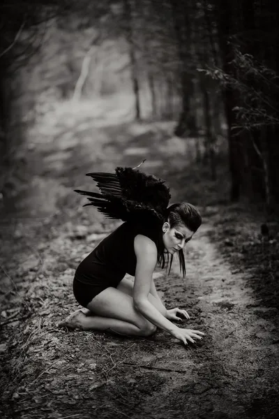 堕落的天使 — 图库照片